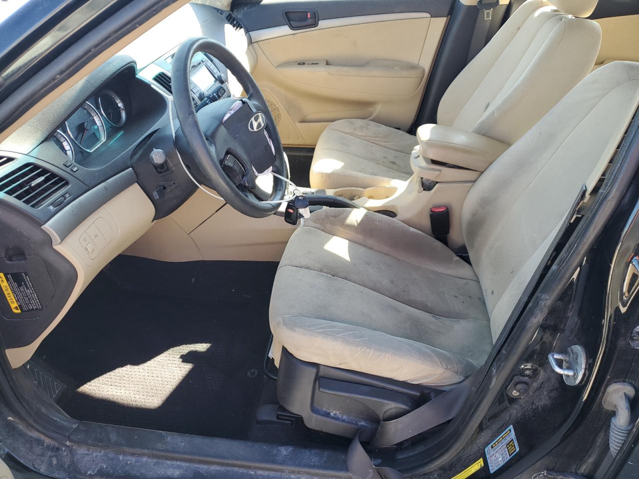 Lot #3291436154 2009 HYUNDAI SONATA GLS