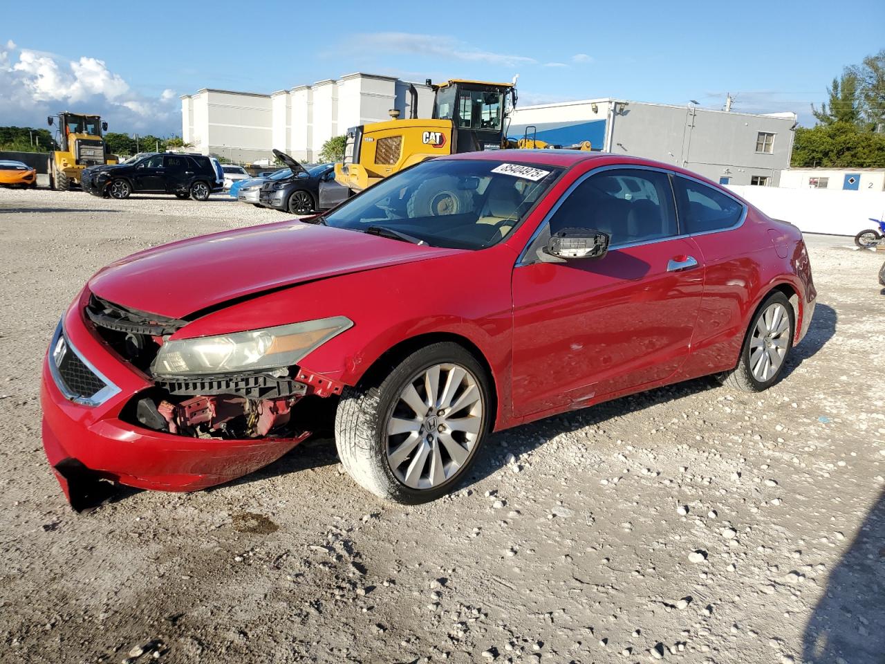 Lot #3309352974 2008 HONDA ACCORD EXL