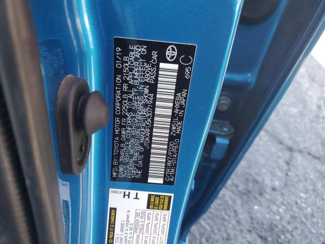 2019 TOYOTA PRIUS JTDKARFU5K3071944