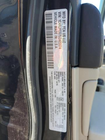 2020 JEEP GRAND CHER - 1C4RJFCG7LC422074