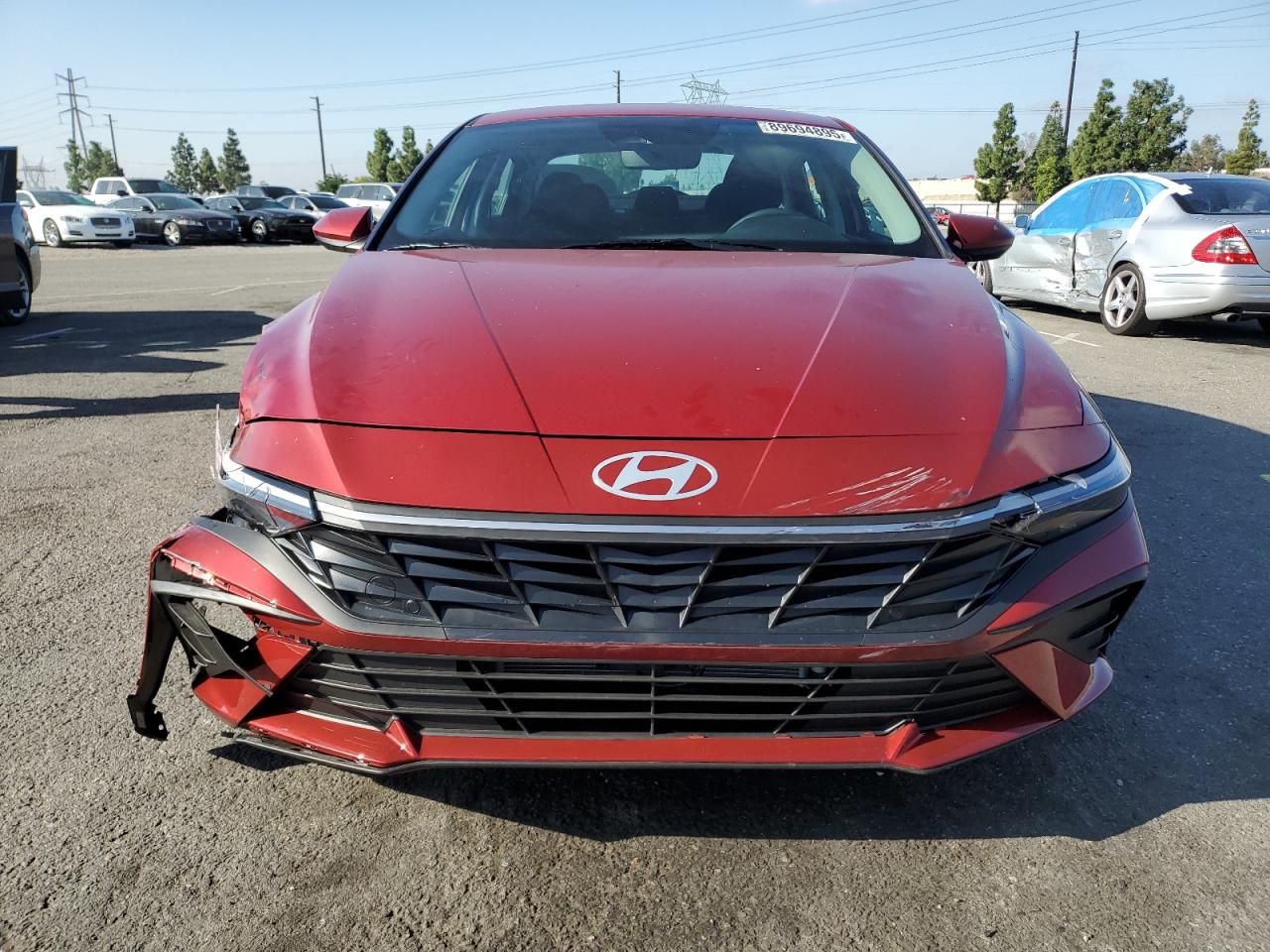 HYUNDAI ELANTRA BLUE