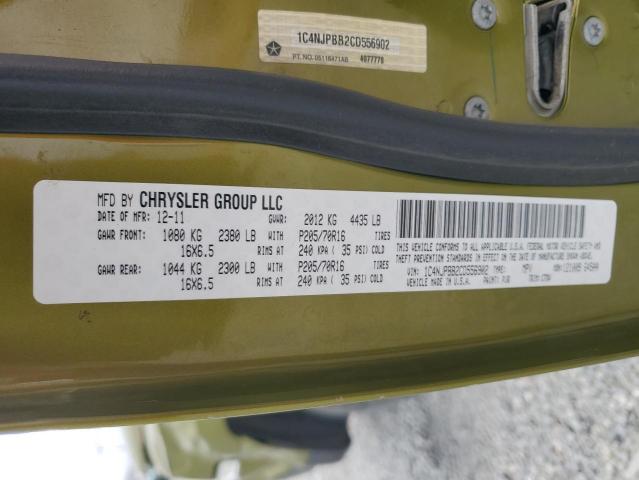 2012 JEEP PATRIOT SPORT - 1C4NJPBB2CD556902