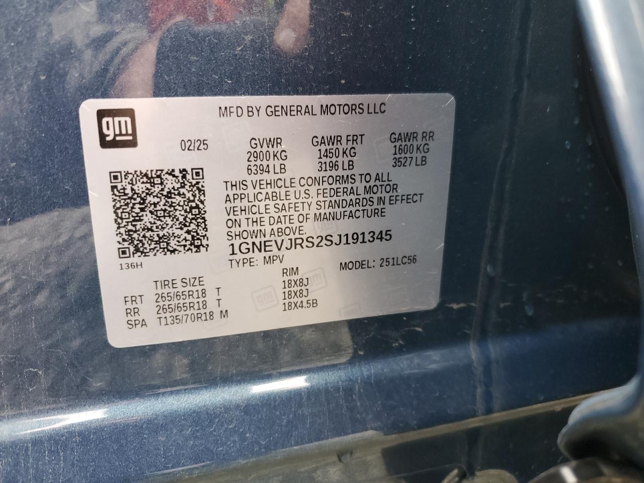 CHEVROLET TRAVERSE Z71