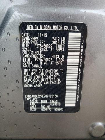 2016 INFINITI QX80 #3296395642