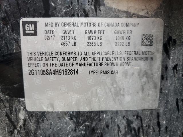 2017 CHEVROLET IMPALA #3290304204