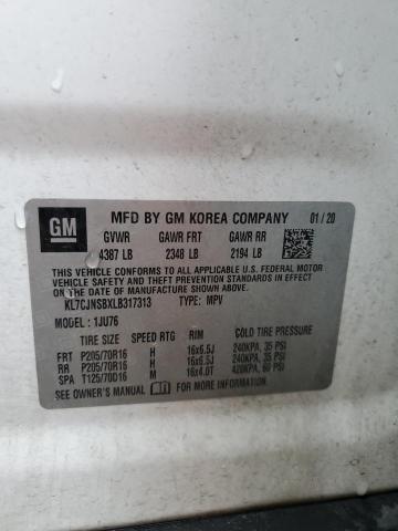 2020 CHEVROLET TRAX LS #3290372771