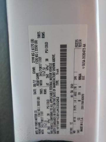 2018 FORD F150 - 1FTMF1CB1JKC03262