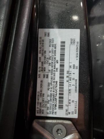 2018 FORD ESCAPE S #3281597394