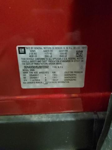 2018 CHEVROLET EQUINOX LT - 3GNAXSEV5JS572392