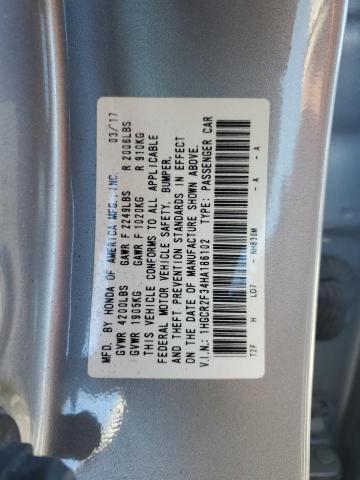 2017 HONDA ACCORD LX - 1HGCR2F34HA186102