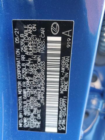 2021 LEXUS UX 250H #3281474990