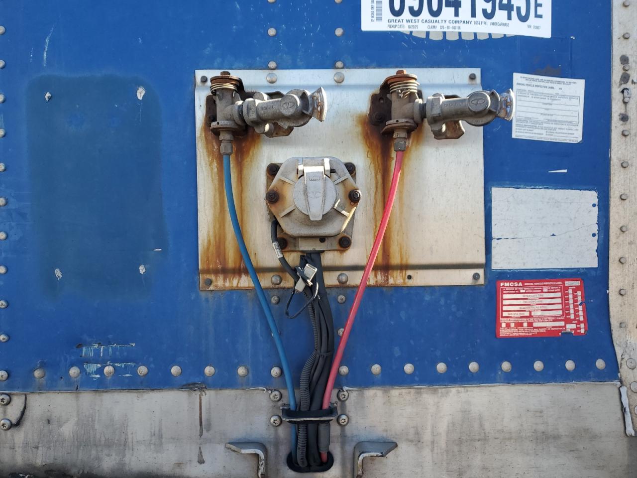 Lot #3303610946 2002 WABASH 53 TRAILER