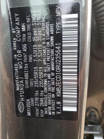 2024 HYUNDAI TUCSON LIM - KM8JECD10RU235641