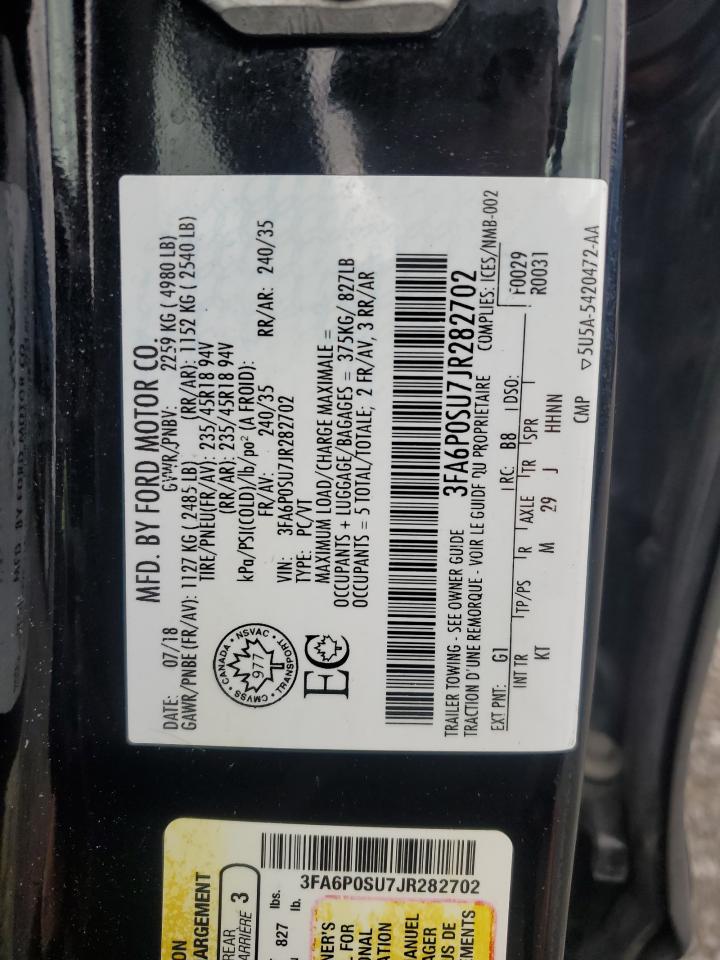 FORD FUSION TITANIUM/PLATINUM PHEV