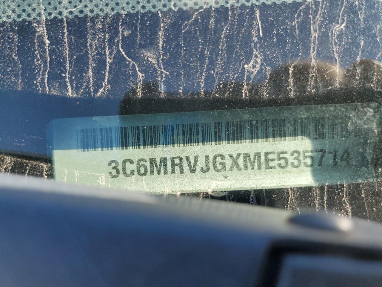 Lot #3302646184 2021 RAM PROMASTER