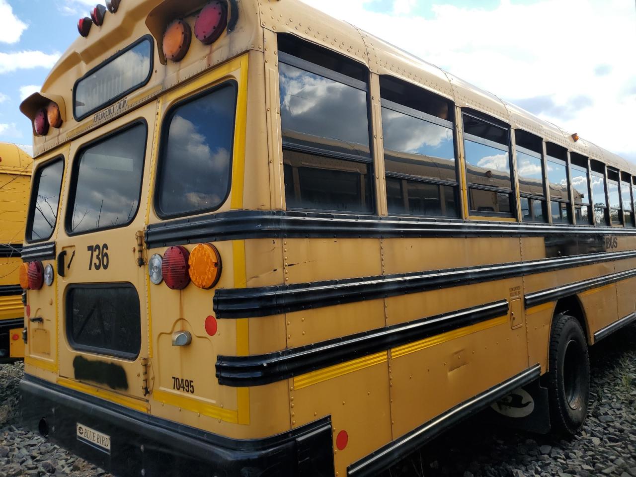 Lot #3276985291 2012 BLUE BIRD SCHOOL BUS