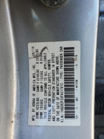 2015 HONDA ACCORD LX - 1HGCR2F35FA017672