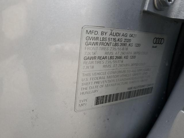 2021 AUDI Q3 PREMIUM #3298028192