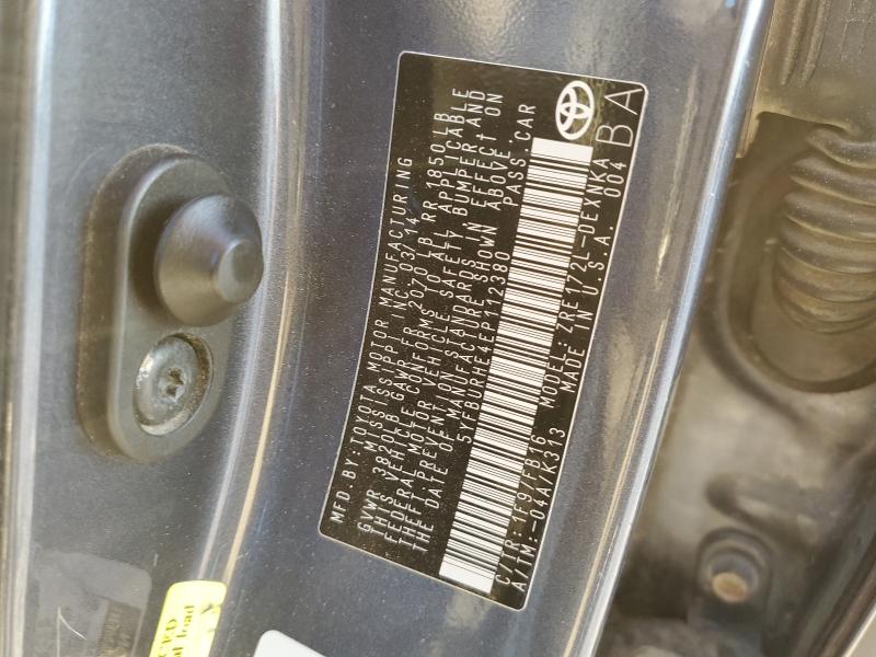 2014 TOYOTA COROLLA L - 5YFBURHE4EP112380