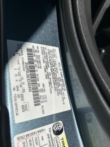 2012 FORD FUSION HYB - 3FADP0L36CR340444
