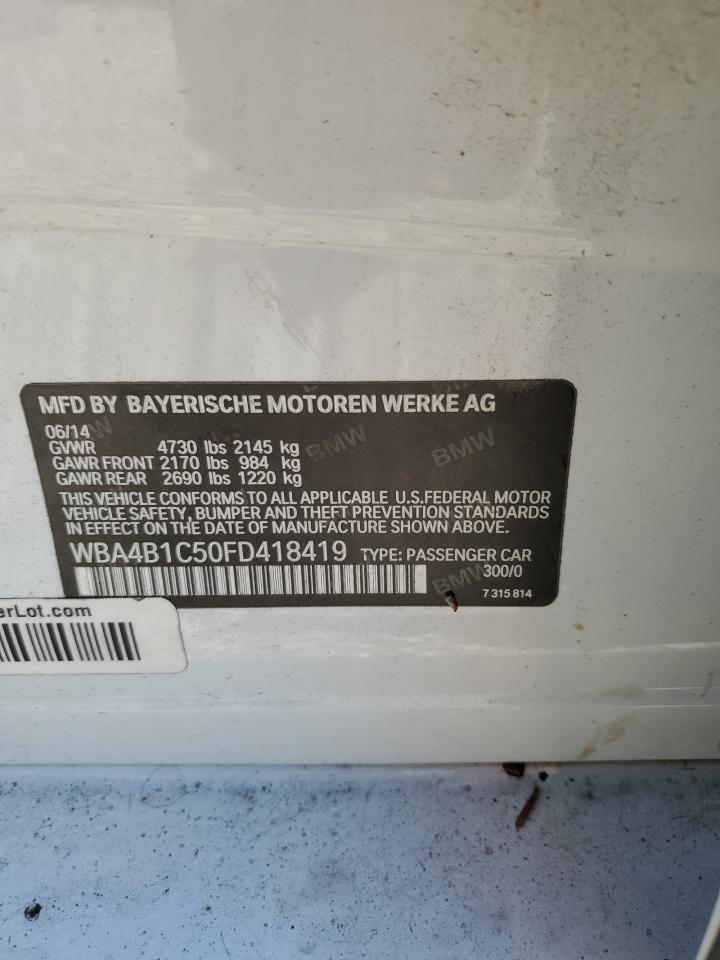 BMW 4 SERIES GRAN COUPE I GRAN COUPE