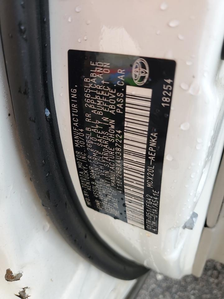 Lot #3276473656 2004 TOYOTA AVALON XL