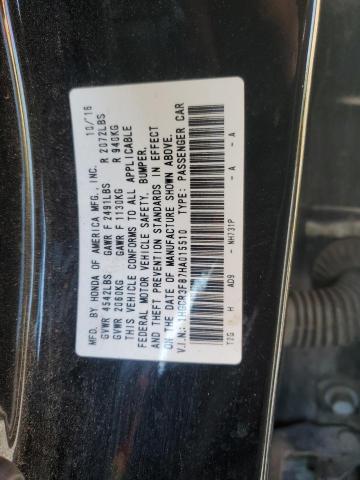 2017 HONDA ACCORD EXL #3280824379