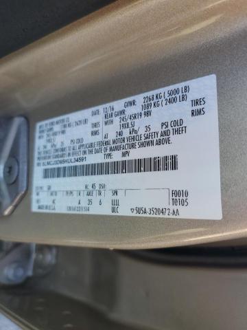 2017 LINCOLN MKC RESERV 5LMCJ3D95HUL34591