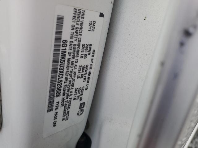 2012 CHEVROLET CAPRICE POLICE - 6G1MK5U3XCL623606