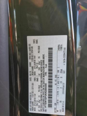 2019 FORD F150 SUPER - 1FTEW1EP3KKE89355