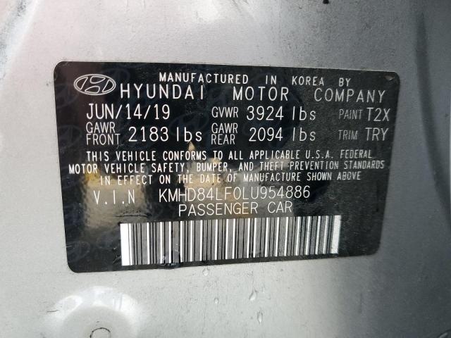 2020 HYUNDAI ELANTRA SE - KMHD84LF0LU954886