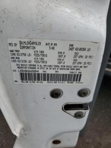 2006 JEEP LIBERTY SP #3277676099