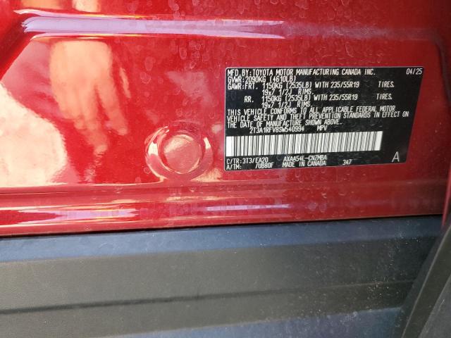 2025 TOYOTA RAV4 XLE P - 2T3A1RFV8SW540994