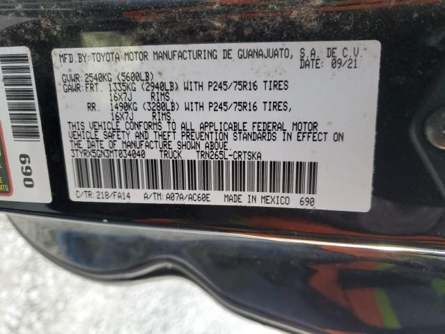 2021 TOYOTA TACOMA ACC #3290427762