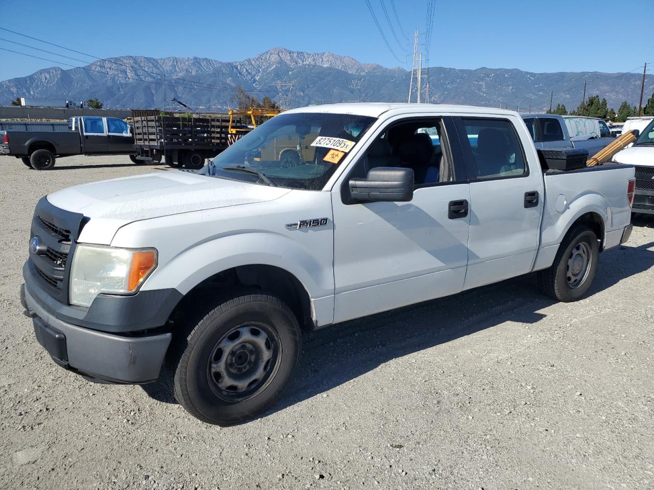 Lot #3308272164 2014 FORD F150 SUPER
