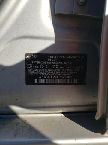 2015 BMW 335 I - WBA3A9G50FNN73439