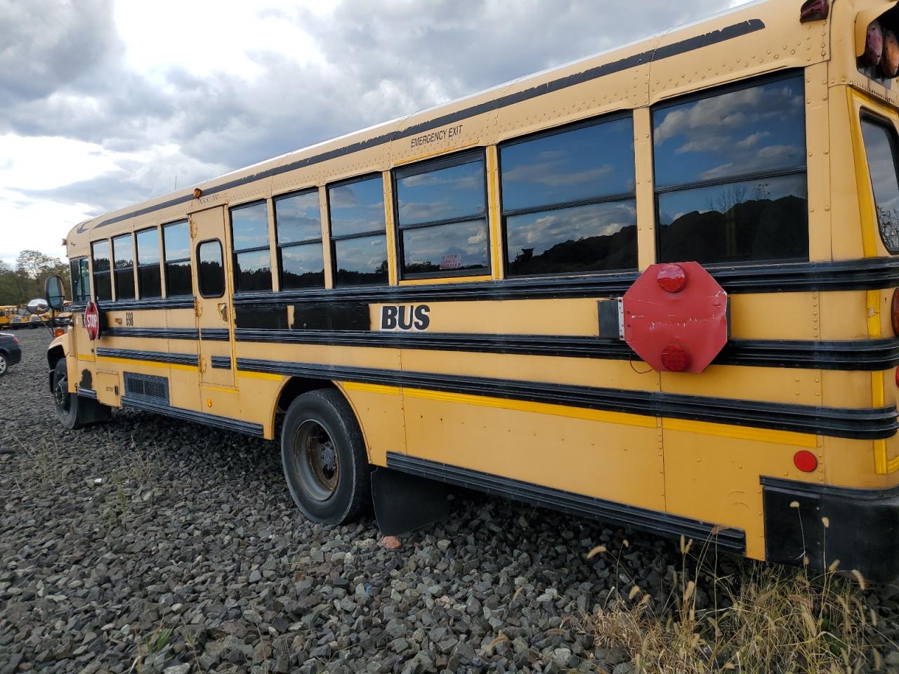 Lot #3276986167 2008 BLUE BIRD SCHOOL BUS
