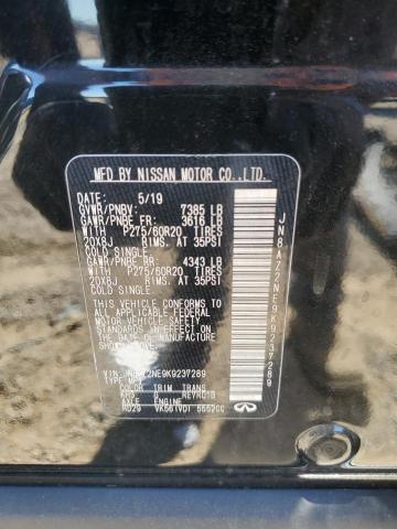 2019 INFINITI QX80 LUXE JN8AZ2NE9K9237289