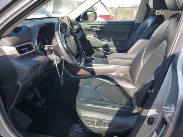 2022 TOYOTA HIGHLANDER HYBRID XLE 5TDGBRCH4NS558971