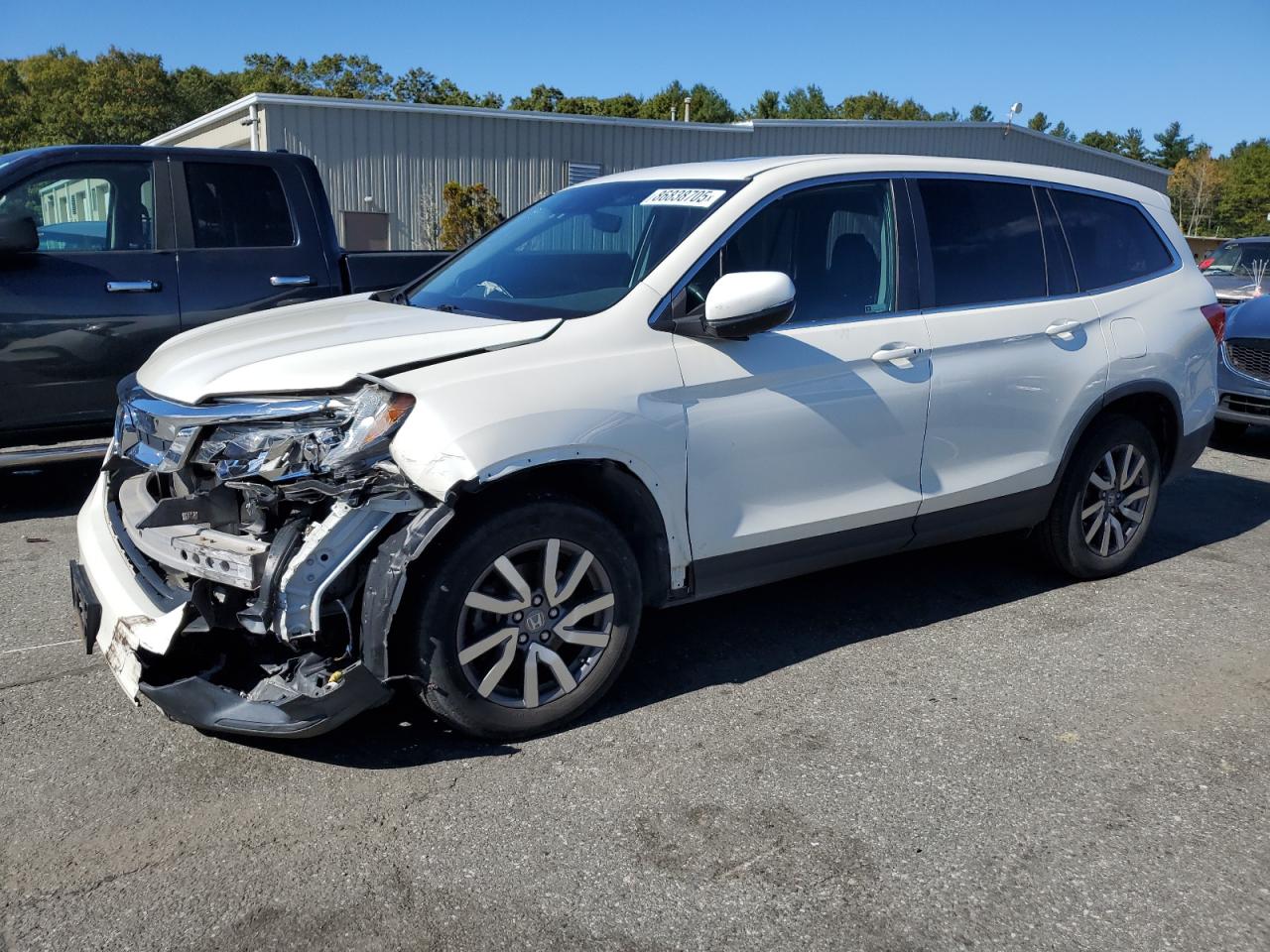 Lot #3266956055 2019 HONDA PILOT EXL