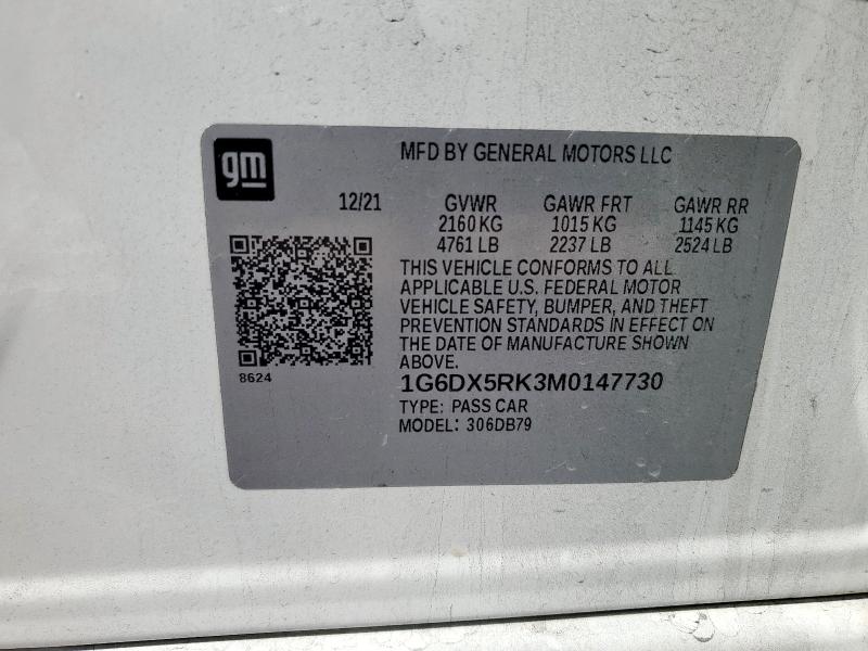 2021 CADILLAC CT5 LUXURY - 1G6DX5RK3M0147730