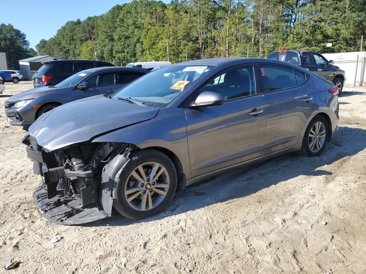 Lot #3315962143 2018 HYUNDAI ELANTRA SEL