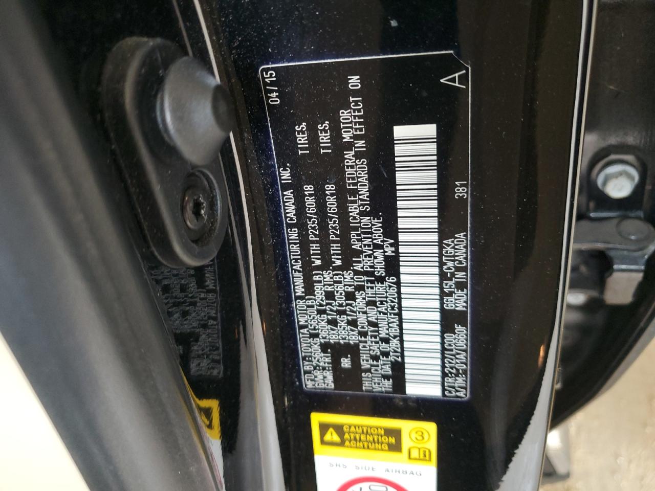 LEXUS RX 350 BASE