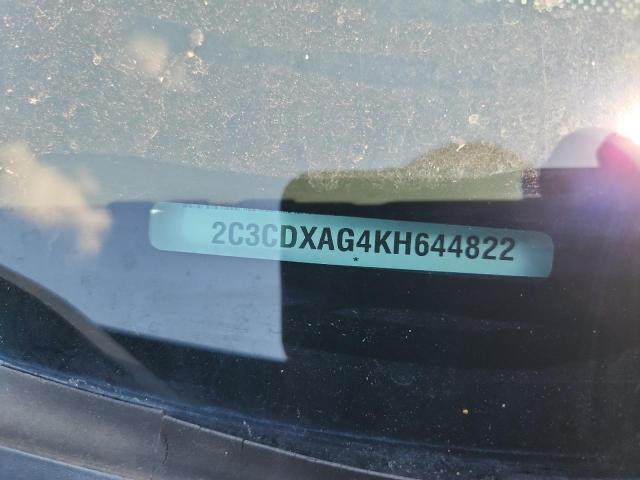 2019 DODGE CHARGER POLICE 2C3CDXAG4KH644822