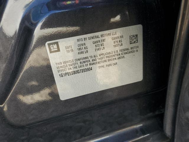 2016 CHEVROLET CRUZE LIMI 1G1PE5SB8G7203904