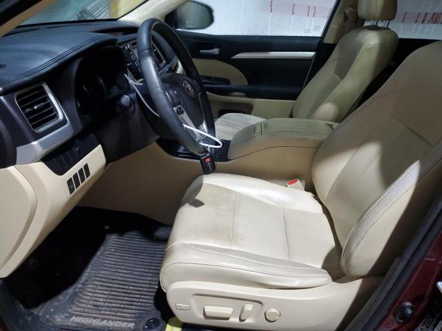 2016 TOYOTA HIGHLANDER - 5TDJKRFH4GS227313