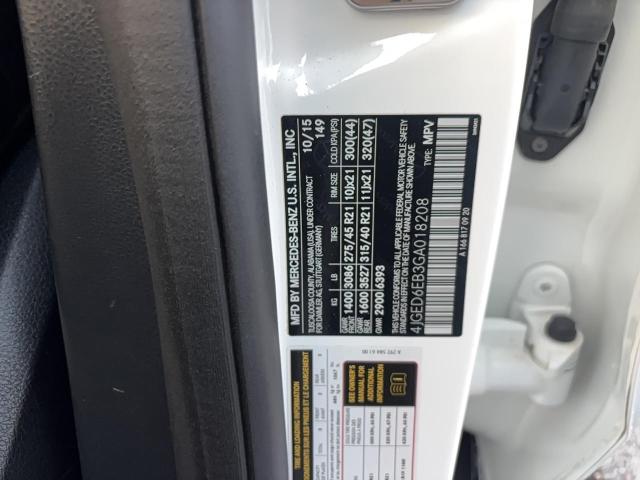 2016 MERCEDES-BENZ GLE COUPE 4JGED6EB3GA018208