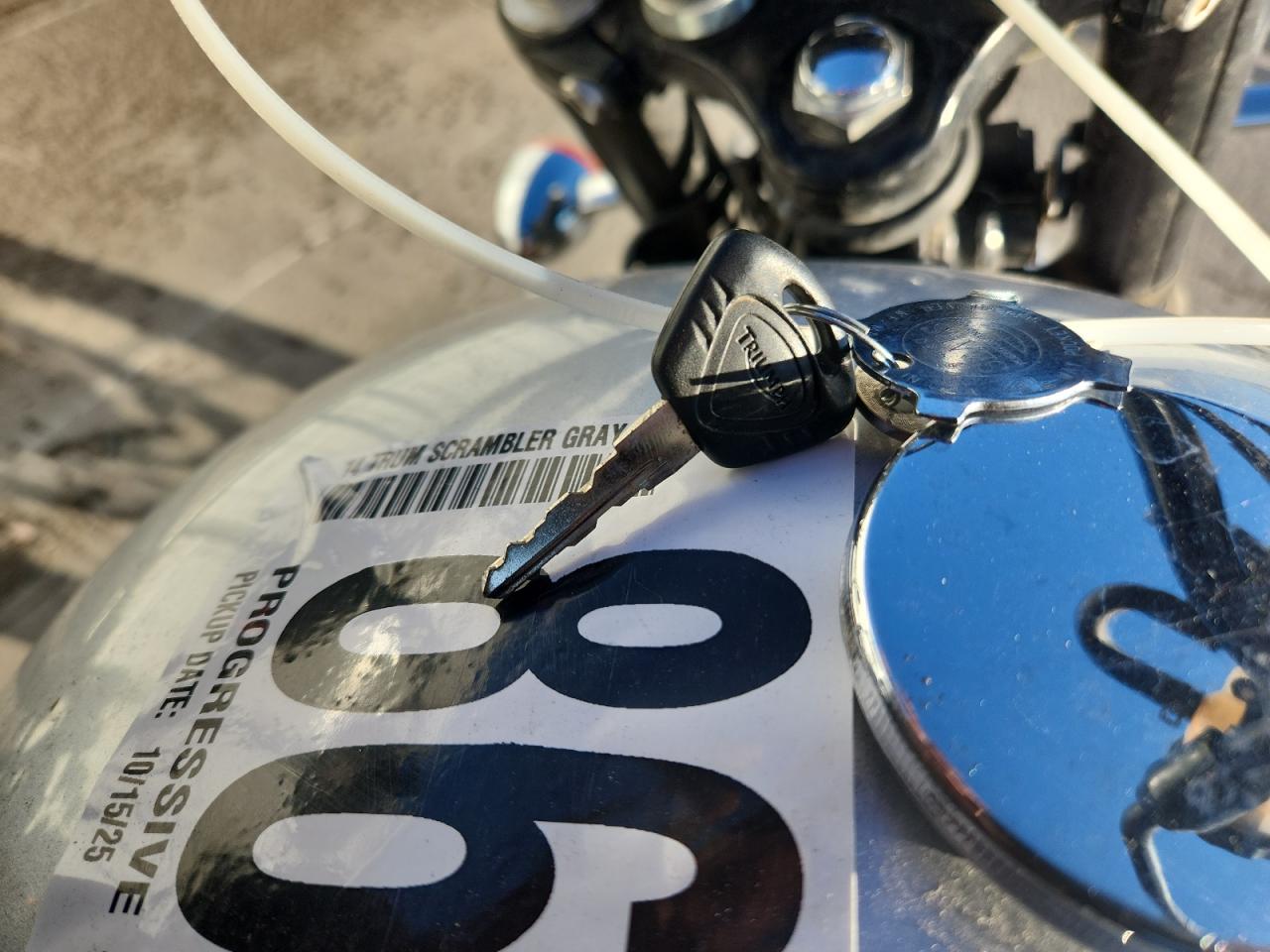 Lot #3290147262 2014 TRIUMPH MOTORCYCLE SCRAMBLER