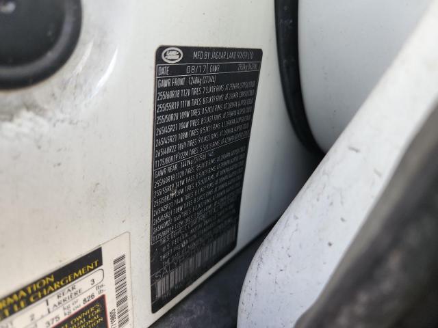 2018 LAND ROVER RANGE ROVE SALYB2RV3JA719805