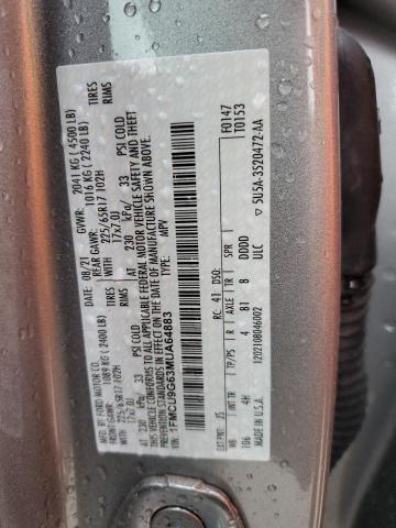 2021 FORD ESCAPE SE - 1FMCU9G63MUA64883